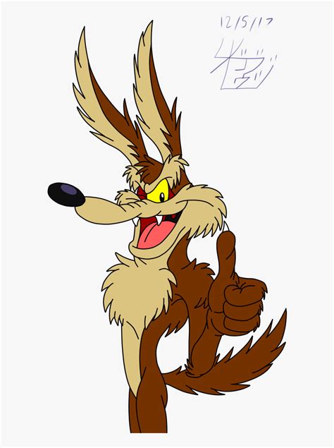 Wile E Coyote Handsome Free Transparent Clipart Clipartkey