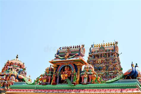 A Flat View Of Hindu Temple Named Kapaleeshwarar Temple In Chennai