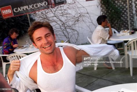 lh dirk shafer man of the year for playgirl magazine in 1992 news photo getty images