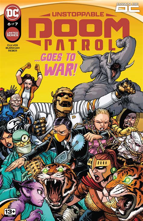 Unstoppable Doom Patrol 6 5 Page Preview And Covers Released By Dc Comics