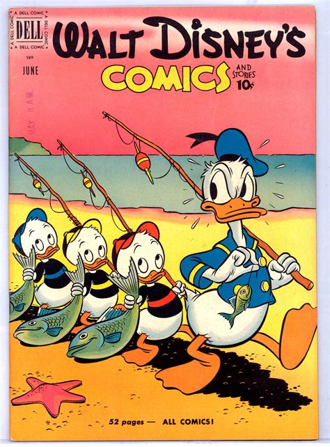 Walt Disney Comics And Stories 129 Vf Da Card World