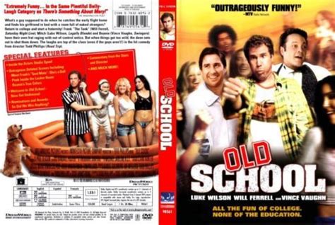 Old School Dvd 2003 Full Frame R Rated Version Used Old School Dvd Olds