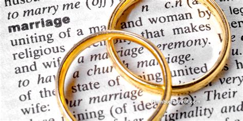 What Does The Bible Say About Marriage Humble And Faithful Co