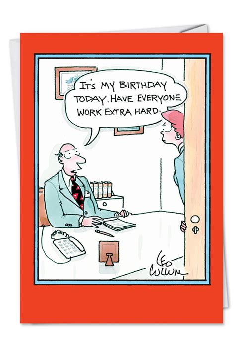 Work Extra Hard Funny Birthday Card