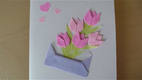 Maybe you would like to learn more about one of these? DIY Flower Card (Mother's Day Origami) - YouTube