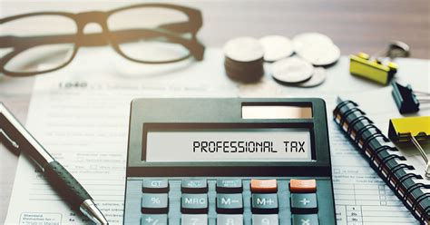 Professional Tax P Tax Tax Rates Applicability And Exemptions