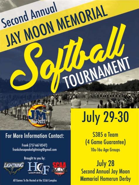 Jay Moon Memorial Softball Tournament