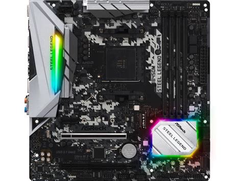 The asrock b450m steel legend looks like the perfect motherboard for a budget amd ryzen build, at least on paper. ASRock B450M Steel Legend AM4 Micro ATX Motherboard ...