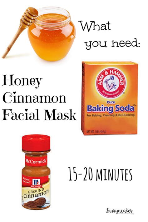 at home diy honey cinnamon facial mask lauryncakes