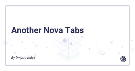 Another Tabs Nova Packages