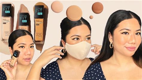 New Maybelline Fit Me Matte Poreless Foundation Review For Oily Skin