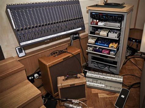 Chuck leavell on back up vocals. In pictures: David Gilmour's guitars, amps and effects ...