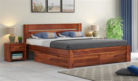 Download 25 Wooden Double Bed Design Latest 2020