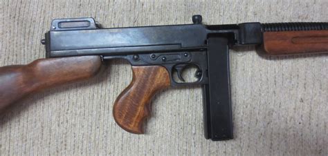 Replica Ww2 Type M1928 Thompson Sub Machine Gun Aka Tommy Gun
