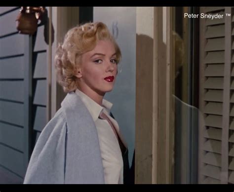 Niagara August 1952 Scene Rose Marilyn Monroe Tells The Cutlers That Her Husband Is