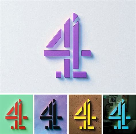 2015 Rebranding Of Channel 4 By 4creativedblg Rebranding Logo