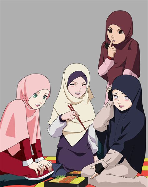Wallpaper Anime Girl Hijab Anime
