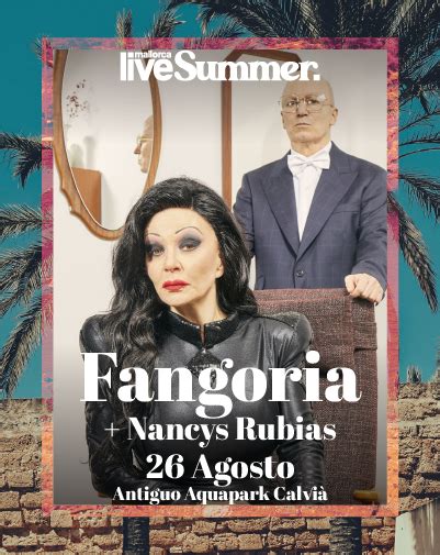 Fangoria Nancys Rubias Malloca Live Summer En Antiguo Aquapark