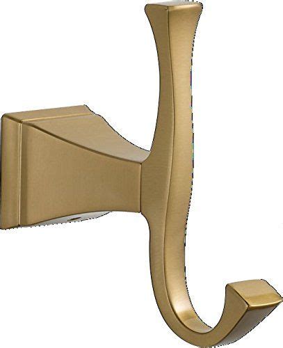 Delta's lifetime warranty maintains the quality of the. Delta Faucet 75135-CZ Dryden, Robe Hook, Champagne Bronze - - Amazon.com | Bronze bathroom ...