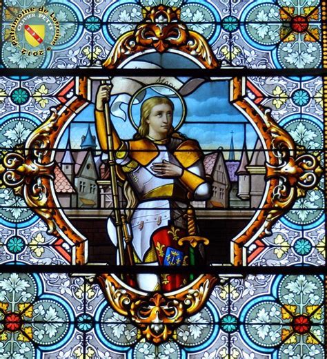 Jeanne Darc Stained Glass Window Joan D Arc Saint Joan Of Arc St