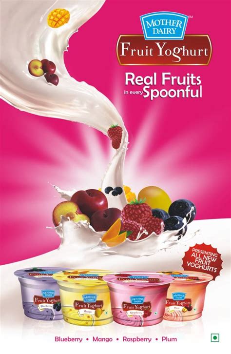 Mother Dairy Introduces Fruit Yogurts Combination Of Real Fruits And