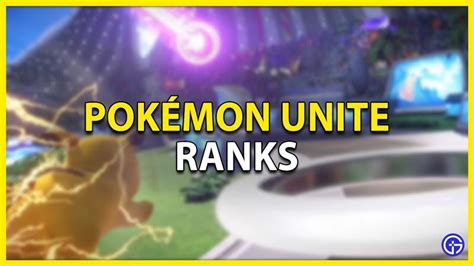All Of The Ranks Explained In Pokémon Unite Pokemon Ranking Explained