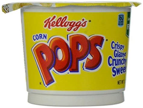 Kelloggs Corn Pops Breakfast Cereal In A Cup Bulk Size 12 Count