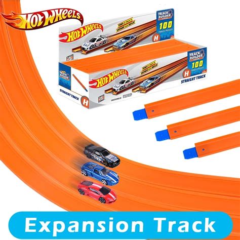 Hot Wheels Race Track Builder Includes 40 Feet Of Straight Tracks And