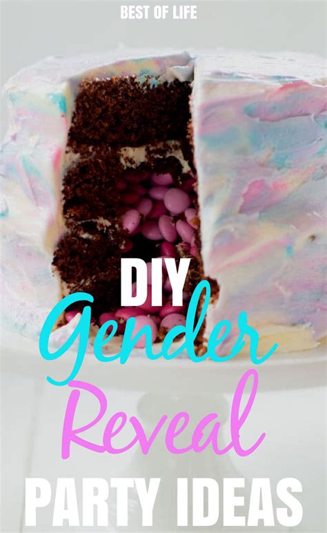 Diy Gender Reveal Ideas That Dont Cost A Fortune The Best Of Life