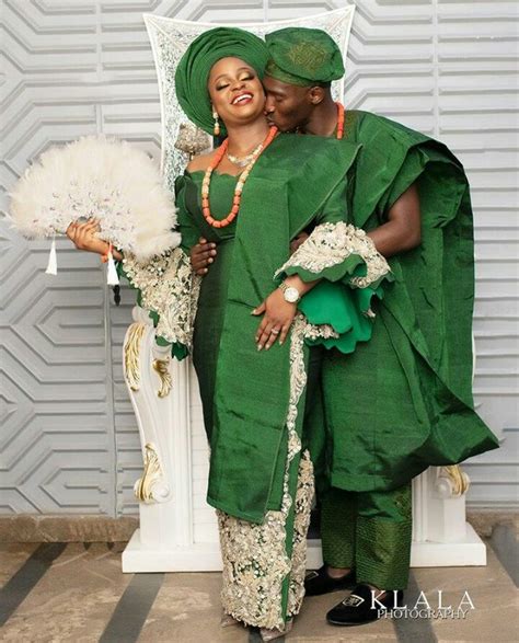Nigerian Complete Couple Aso Oke Setbride And Groom Aso Oke Etsy
