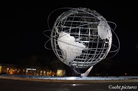 The Unisphere Is A 12 Story High Spherical Stainless Stee Flickr