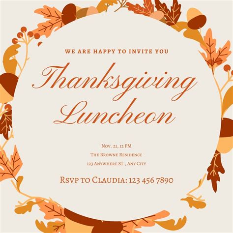 Free Printable Lunch Invitation Template Printable Templates