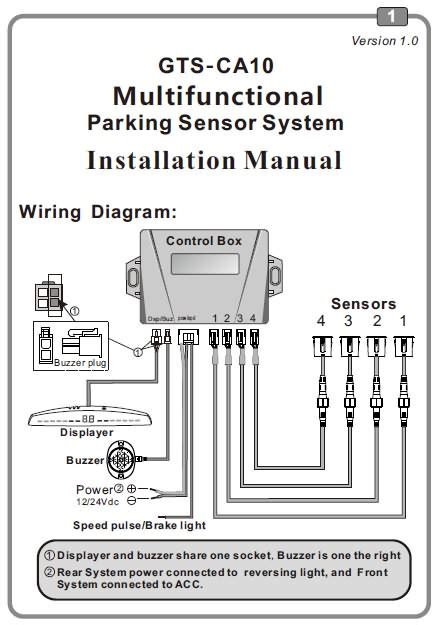 8 Parking Sensor Wiring Diagram Collection Wiring Diagram Sample
