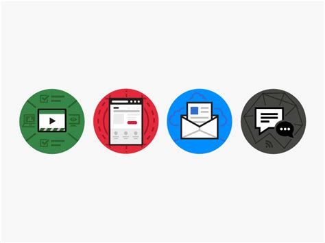 Personal Branding Icons By Robert Williams On Dribbble