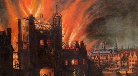 The fire reached its peak on 4 september 1666, spreading from the temple in the west to near the tower of london in. 'There the Fyer began!' Origin of 1666 Great Fire of ...