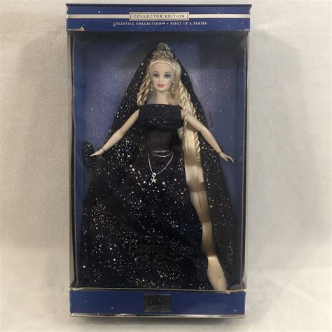 evening star princess barbie doll celestial collection 2000 mattel 27690 values mavin