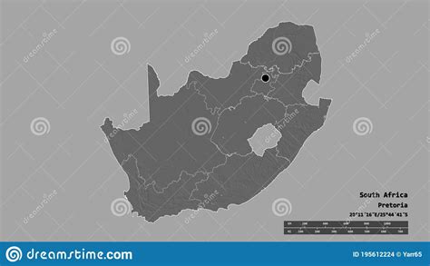 Location Of Limpopo Province Of South Africa Bilevel Stock