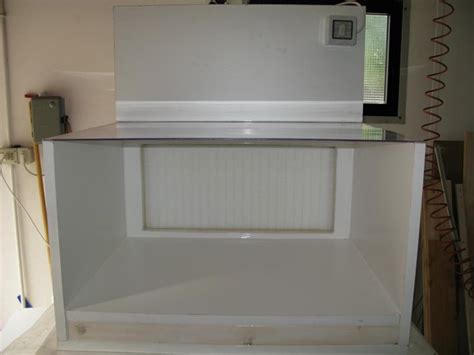 How to design and build a laminar flow hood | freshcap mushrooms. My homemade Laminar flow hood : Tissue Culture