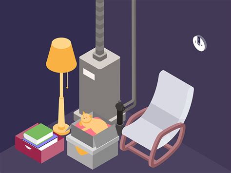 Smart Living Room Isometric Illustration By Angelbi88 On Dribbble