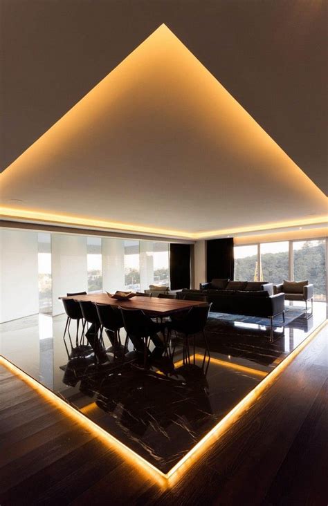 Deckenbeleuchtung wohnzimmer licht 21 watt led chrom moderne pendellampe leuchte from ww.wehatethenewclockrules.com. Indirekte Deckenbeleuchtung mit Einbauspots - Apartment in ...