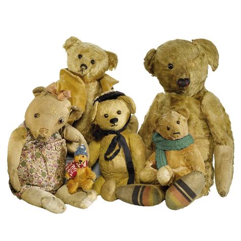 Some Of The Original Bears Used To Create Our Old Witney Favourites For