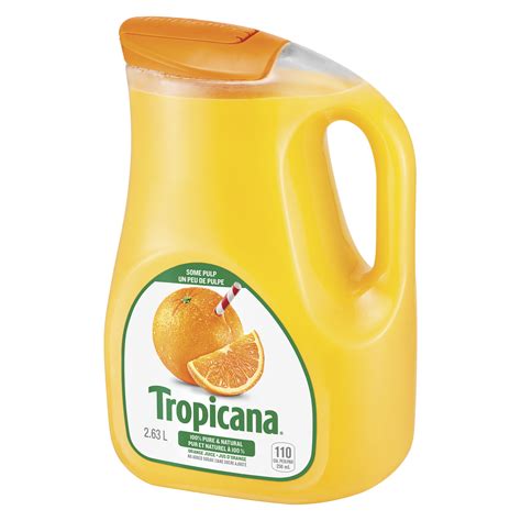 Tropicana Orange Juice Some Pulp Homestyle Stongs Market