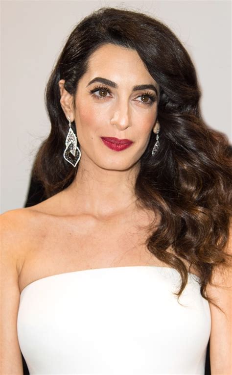 Amal Clooney From The Best Celebrity Long Hairstyles E News