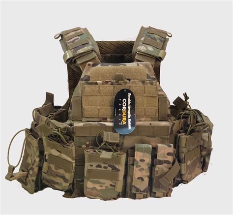 Wo Military Tactical Vest Plate Carrier With Lvl 3 Pure Polyethylene