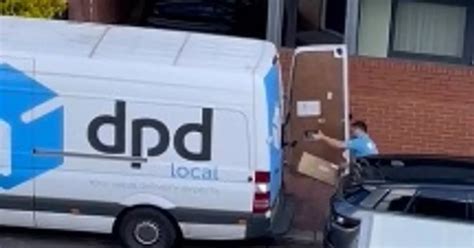 Dpd Driver Filmed Throwing Parcels Into Van And Kicking £700 Vacuum