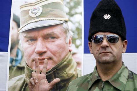Mladic was and is a dangerous lunatic. Srebrenica Genocide Blog: SERBIAN FASCISTS PROTEST RATKO ...