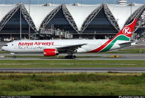 5y Kqu Kenya Airways Boeing 777 2u8er Photo By Koji Yokoyama Id