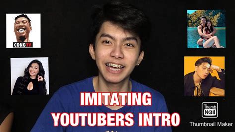 imitating youtubers intro ang hihirap hahaha 25 youtube