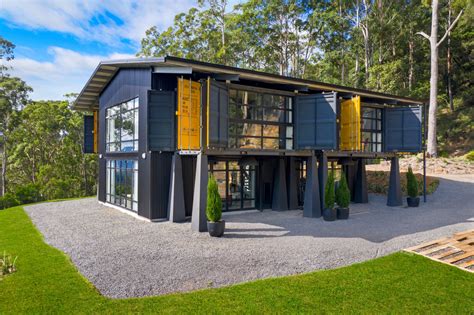 215m Off Grid Luxury Container House In Kangaroo Valley