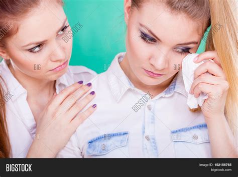Young Woman Sad Crying Image And Photo Free Trial Bigstock